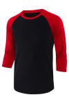 Mens 3/4 Sleeve Baseball Shirts