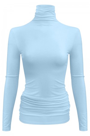 Women's Lightweight Long Sleeve Turtleneck Top